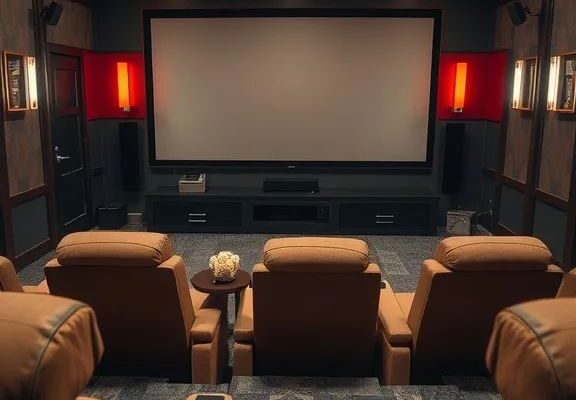 Transform your garage into a cinematic oasis with these home theater man cave ideas_ Enjoy a premium movie-watching experience w Transform your garage into a cinematic oasis with these home theater man cave ideas_ Enjoy a premium movie-watching experience w